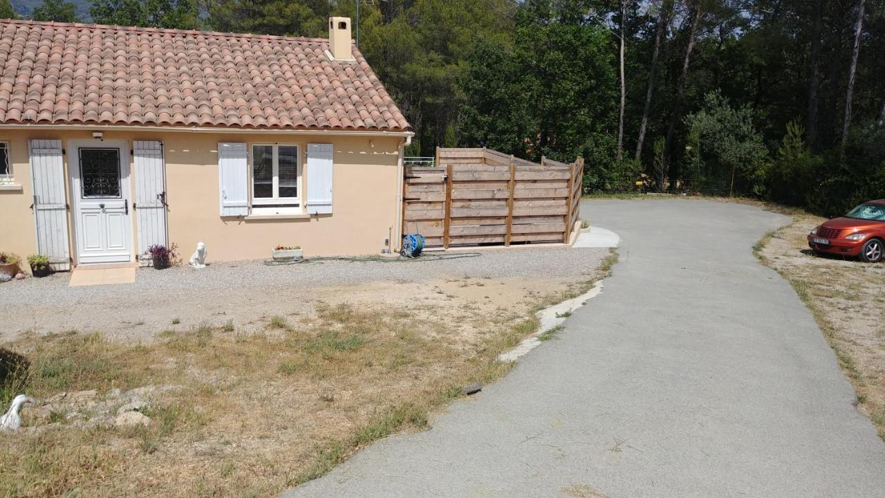 Charmante Maison Climatisee Avec Piscine Draguignan Exterior foto